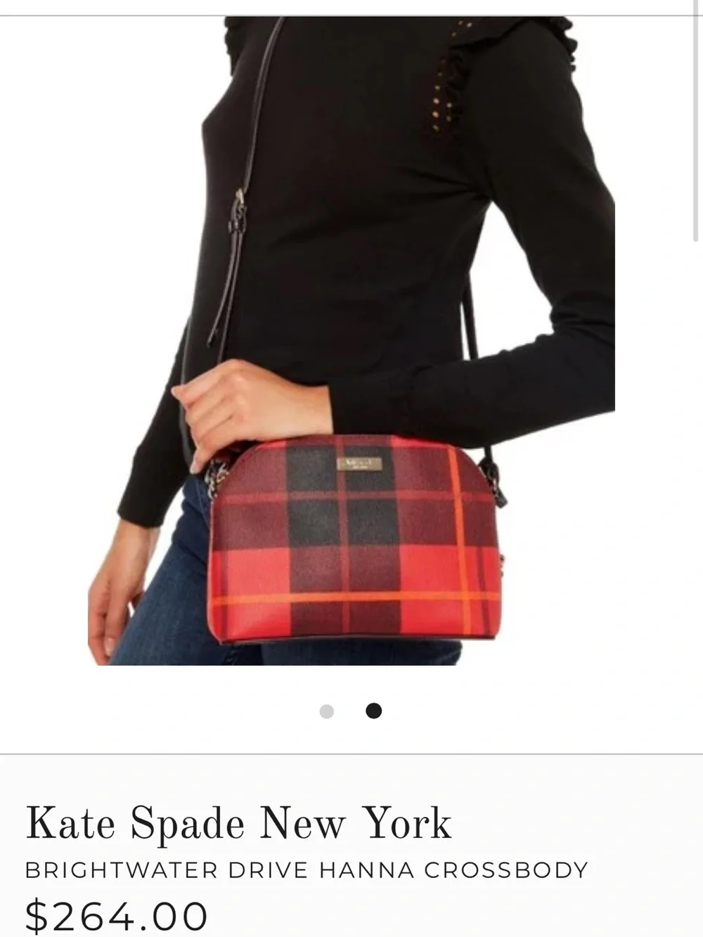 Kate Spade New York BRIGHTWATER DRIVE HANNA CROSSBODY EUC